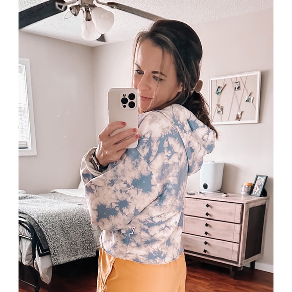 nba vintage lakers tie dye fleece lined hoodie - Picture 3 of 6